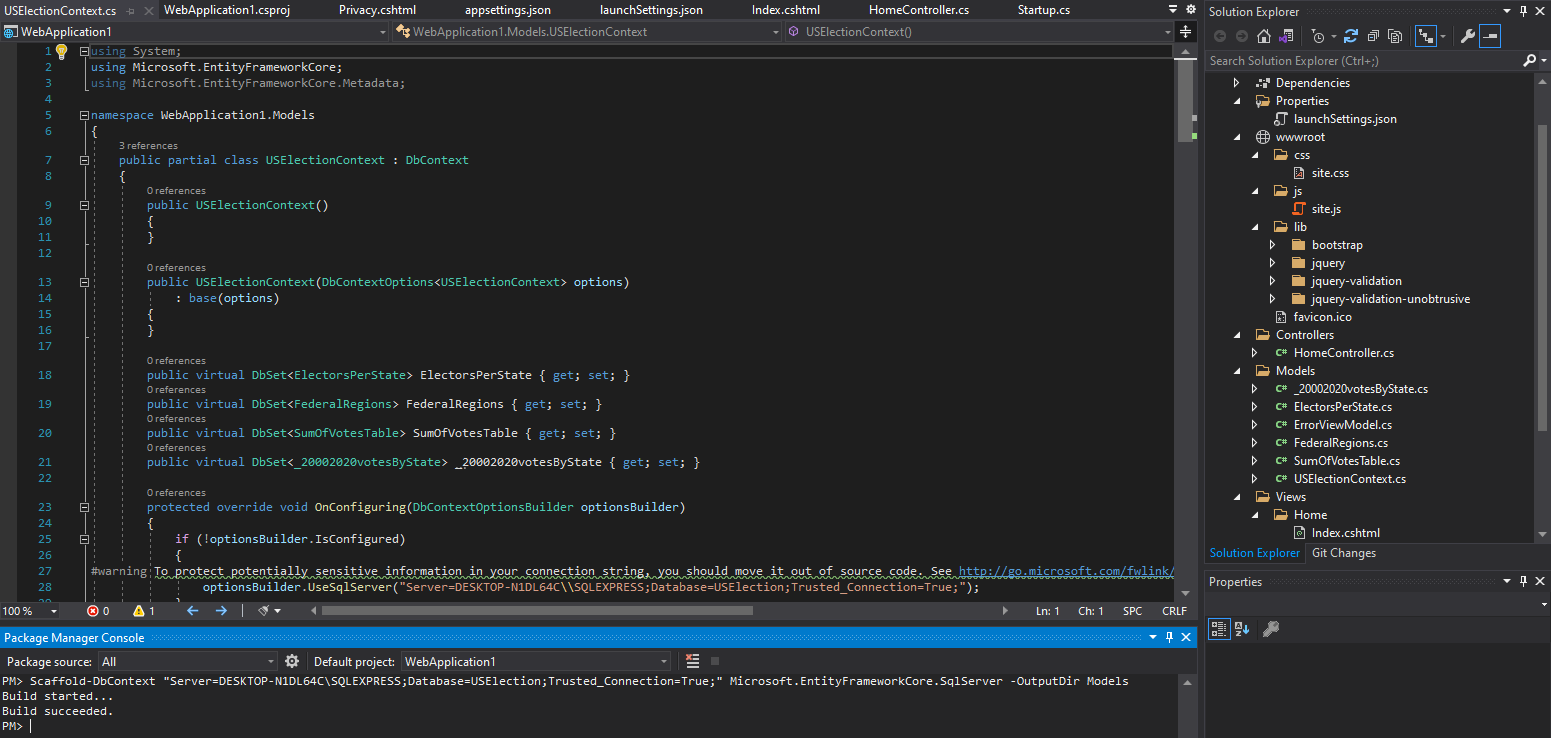 Database Models Set Up